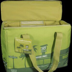 Trader Joe's Olive Green Large Reusable Insulated Bag-NWT-2025 Fall Release